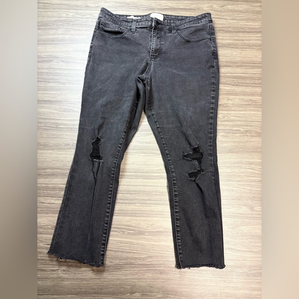 Universal Thread Mid Rise Skinny Jeans Black Size 14